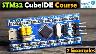 STM32CubeIDE Course for beginners stm32f103c8t6 STM32 CubeIDE stm32cubeIDE [upl. by Nyrmac607]