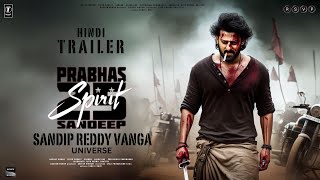 SPIRIT  Official Trailer  Rebel Star Prabhas  Sandeep Reddy Vanga  Animal Universe  Movie News [upl. by Olwena]