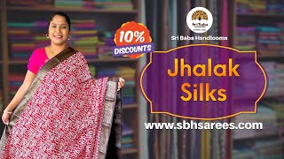 Jhalak Silk Saree Collections [upl. by Eciened683]