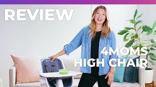 4moms High Chair Review  What to Expect [upl. by Anchie]