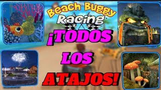 TODOS LOS ATAJOS DE BEACH BUGGY RANCING 1🏎️🏁🏁¿cómo tomar los atajos🤔🤔 [upl. by Osmen]