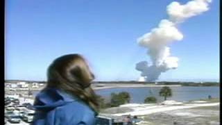 Space Shuttle Challenger Explosion Watched by Back Up Teacher [upl. by Yreffej]