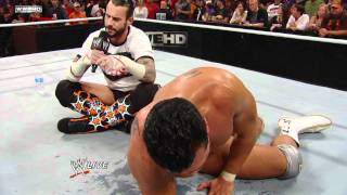 Raw  CM Punk forces Alberto Del Rio to agree to a WWE Title Match at Survivor Series [upl. by Kara-Lynn72]