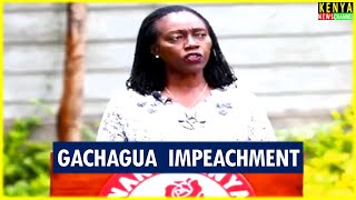 NO NONSENSE Martha Karua reacts to Gachagua impeachment in Parliament [upl. by Anthe]