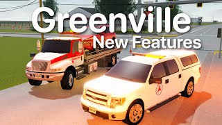 NEW Cars amp Features Coming To Greenville  Greenville Roblox [upl. by Tigirb]