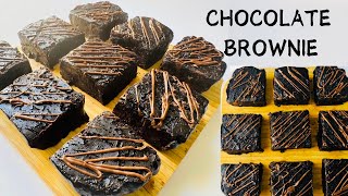 Chocolate Brownie Recipe  FUDGY Brownies  How to make Brownie  COOK BEGINS [upl. by Assecnirp]