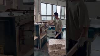 oak furniture factory cutting wood [upl. by Namas]