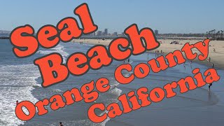 Seal Beach Orange County California Seal Beach City amp Pier Walking Tour [upl. by Rebak145]