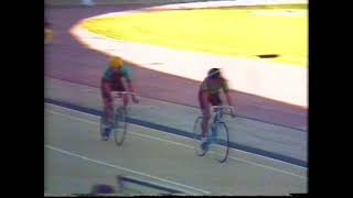 1984 South African Juvenile Track Cycling Championships  1500m  Graeme Glanvill 52 Bronze Medal [upl. by Nangem]