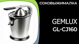 Соковыжималка Gemlux GLCJ160 [upl. by Airotkiv]