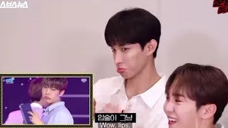 Seventeen members funny 🤣 reaction to Hoshi cute Aegyo Choreography [upl. by Annav]