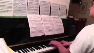 Toccata e fuga in RE minore di Bach suonata al pianoforte [upl. by Shaw]