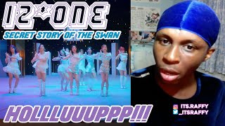 IZONE  Secret Story of the Swan MV REACTION THEYRE TURING INTO BAD BITCHES 😱🥵😩💀 [upl. by Bertle]