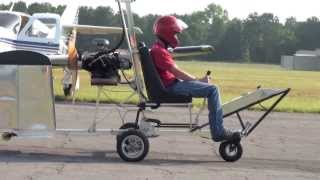 Modified Bensen Mac McCullough engine gyroplane John Prock [upl. by Adiv]