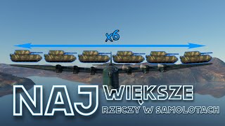 5 NAJWIĘKSZYCH rzeczy w samolotach  War Thunder [upl. by Notnats]