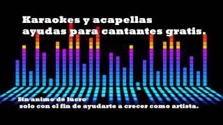 Nostalgia Angel Canales karaoke sin voz [upl. by Llehsyt443]