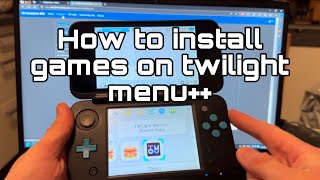 How to download games on twilight menu ULTIMATE GUIDE [upl. by Aicilyhp]