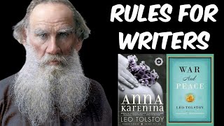 Leo Tolstoys Rules for Writers Explained [upl. by Ott]