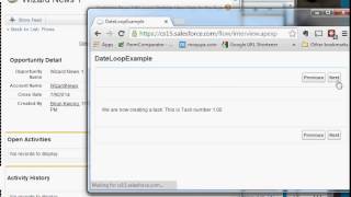 Salesforce Flow Date Loop Creation [upl. by Ailuy449]