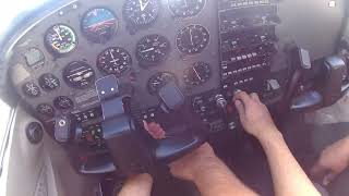 Landing at Tulcea Airport  Cessna 172 S [upl. by Im]