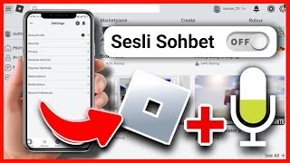 ROBLOX VOICE CHAT Nasıl Alınır 2024  Robloxta Sesli Sohbet Nasıl Etkinleştirilir [upl. by Grimona695]