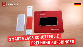 Handy Schutzfolie anbringen  DISPLEX® SMART GLASS [upl. by Peg]