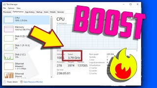 How to Boost Processor or CPU Speed in Windows 10 For Free 3 Tips [upl. by Stacy896]