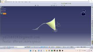 How to Convert Surface to solid body in Catia V5  surface body to solid body  Catia V5R21 [upl. by Gothard]