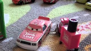 Disney Pixar Cars Speedway of the South Pit Crews Collection [upl. by Monaco]