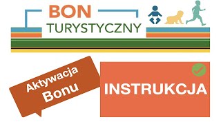 Jak aplikować o BON TURYSTYCZNY  Aktywacja miejsca [upl. by Elwin]