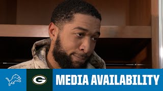 Detroit Lions players meet with the media  2024 NFL Regular Season Week 14 Lions vs Packers [upl. by Urien]