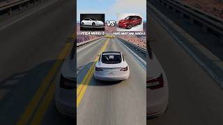 Tesla Model 3 vs Ford Mustang MachE Which Car Wins [upl. by Yung]