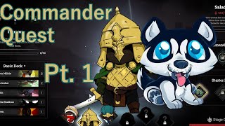 Steams Next Fest Highly Anticipated Deck Building Auto Battler Roguelike Commander Quest [upl. by Refanej]