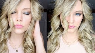 Dirty Looks Hair Extension Update Now Milk amp Blush  How To Clip in Extensions [upl. by Aerdied820]