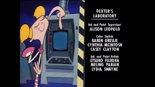 Dexters Laboratory End Credits Season 1 Version 2 1080p60 HD [upl. by Delila]