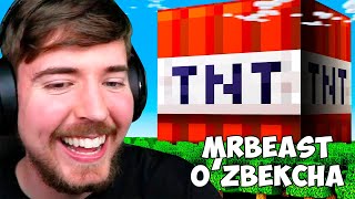 Dunyoni portlatamiz  MrBeast Ozbekcha [upl. by Yole62]