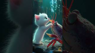 Cat transforms into crab shrimp octopus [upl. by Eitsirc]