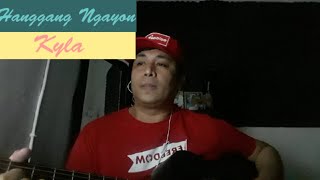 HANGGANG NGAYON BY KYLA  ACOUSTIC MALE VERSION [upl. by Jahdol]