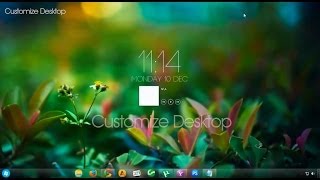 غير شكل الديسك توب بأسهل طرق  Customize Desktop [upl. by Shulock]