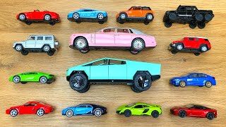 Lot Of Various Bigger And Smaller Die Cast Model Cars From The Floor [upl. by Lanfri300]