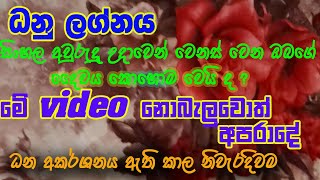 Lagna Palapala Sinhala Awurudu 2024 Dhanu Lagnaya ලග්න පලාපල ධනු ලග්නය [upl. by Karla395]