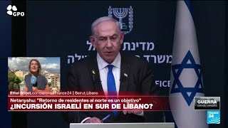 Informe desde Beirut Netanyahu anunció expansión de la guerra en Gaza hacia la frontera norte [upl. by Gonzales964]