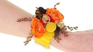 OnTrend Floral Wrist Corsage [upl. by Einnob]