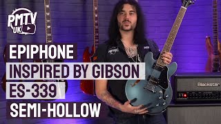 NEW Epiphone quotInspired by Gibsonquot ES339  The Epiphone ES339 Guitars Are Back [upl. by Marou]