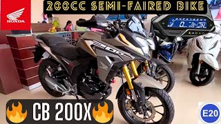 HONDA CB200X NEW MODEL 2024 DETAIL REVIEW  ONROAD PRICE MILEAGE SPECS  MOTOBOTS INFO 🔥🥵 cb200x [upl. by Nayllij313]