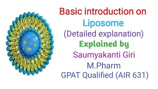 Liposomes Introduction general method of preparation and evaluation [upl. by Anahgem]