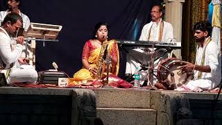 Bharathi Gopal saxophone Ambalapady temple on Mahanavami [upl. by Kallista]