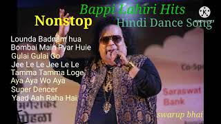 Bappi Lahiri hindi dance nonsto audio song [upl. by Eixid]