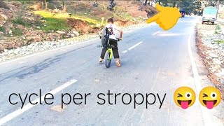 cycle per stroppy 😜👌 [upl. by Daus]