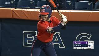 Auburn Softball vs Furman Highlights [upl. by Gitlow]